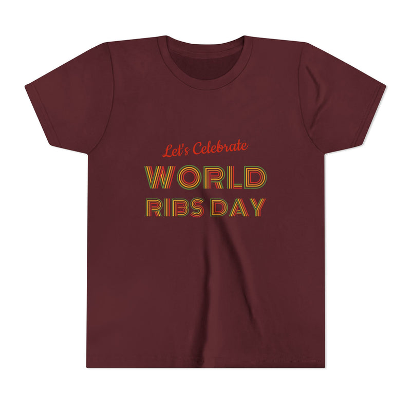 Let's Calibrate World Ribs Day / Unisex Jersey Short Sleeve Tee