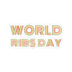 World Ribs Day / Sticker