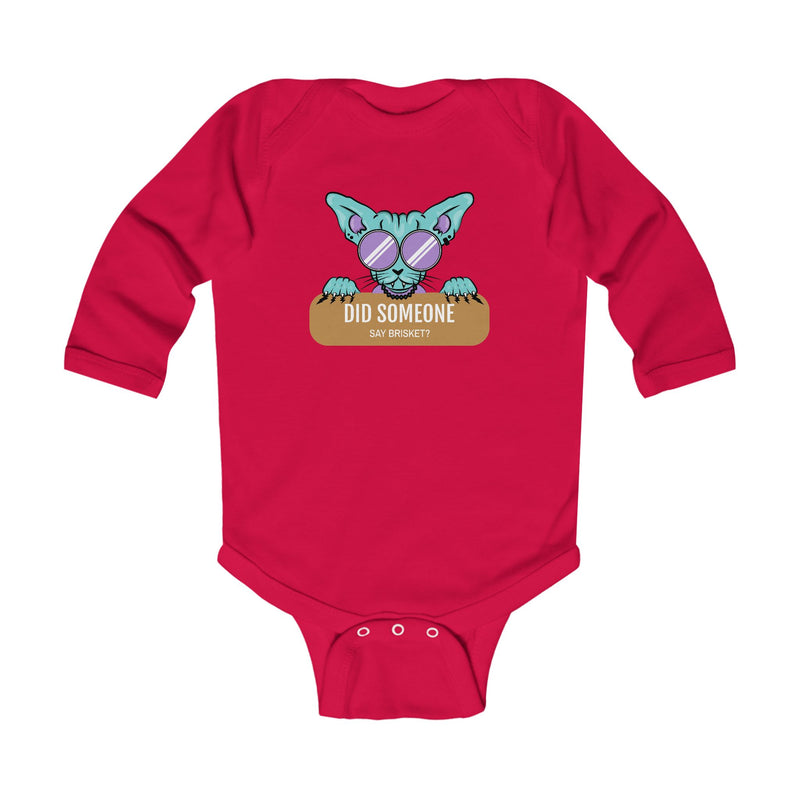 Did someone say brisket? / Infant Long Sleeve Bodysuit