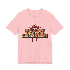 Texas Slow Cooked Brisket/Unisex Jersey Short Sleeve Tee