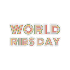 World Ribs Day / Sticker