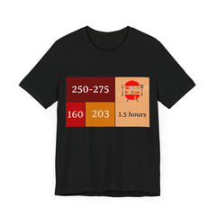 250-275-160-203- 1.5 hours / Unisex Jersey Short Sleeve Tee