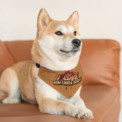 I Love Slow Cooked Brisket/Pet Bandana Collar