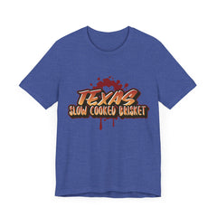 Texas Slow Cooked Brisket/Unisex Jersey Short Sleeve Tee