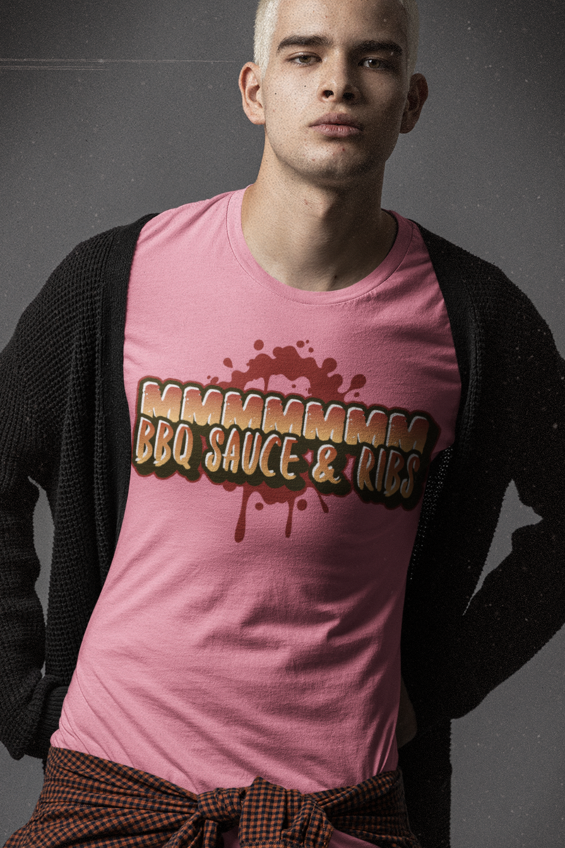 MMMM BBQ sauce & ribs. T-Shirt