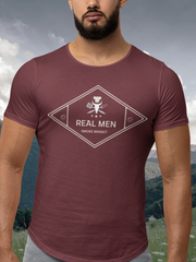 Real men smoke brisket. T-Shirt