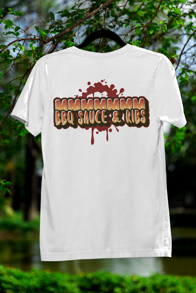 MMMM BBQ sauce & ribs. T-Shirt