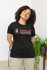 Copy of Living Life 250 Degrees Fahrenheit at a Time / Unisex Jersey Short Sleeve Tee