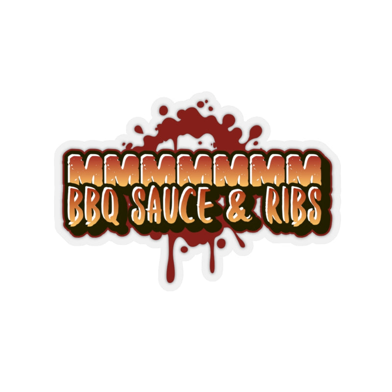 MMMM BBQ Sauce & Ribs/Stickers